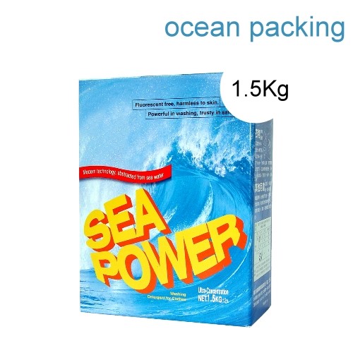 Sea Power Washing Detergent For Clothes  1.5KG
