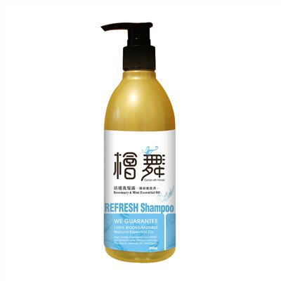 Rosemary & Mint Essential Oil Refresh Shampoo  350ml 